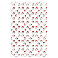 Smudge Holiday Wrapping Paper (White)