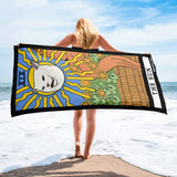 Smudge Beach Towel